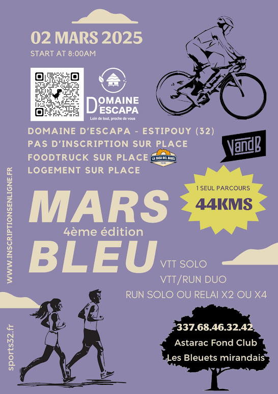 mars bleu 2025